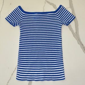 Madewell - Off-the-Shoulder Sweater in Stripe